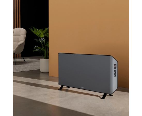 Duux Edge 2000 Smart Convector Heater 2000 W, Suitable for rooms up to 30 m², Gray, Indoor, Remote Control via Smartphone