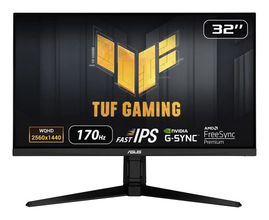 ASUS TUF Gaming VG32AQL1A - 32 - LED - DisplayPort - HDMI, USB-A-3.2, black