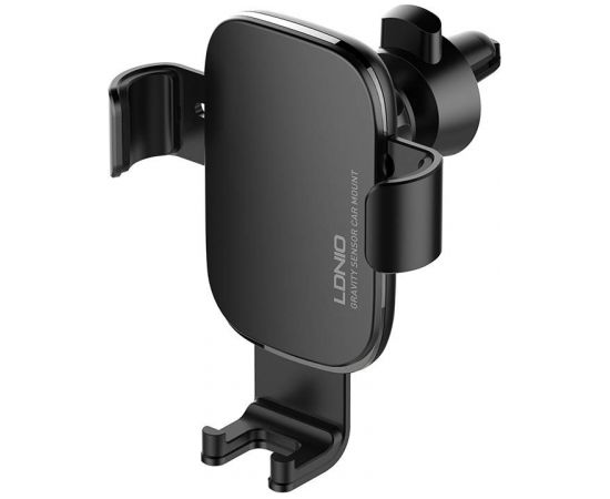 Gravity car holder for LDNIO MG10 phone (black)