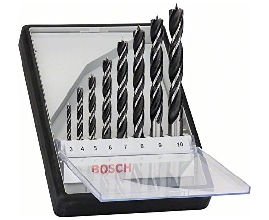 Bosch Wood Drill Set Robust Line 8pcs - 2607010533