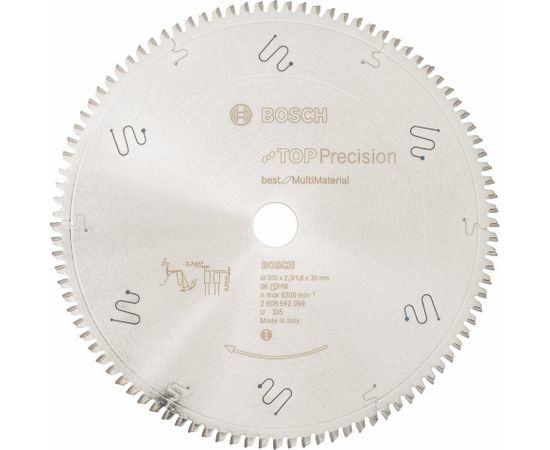 Bosch Circular Saw Blade Multi 305x30mm