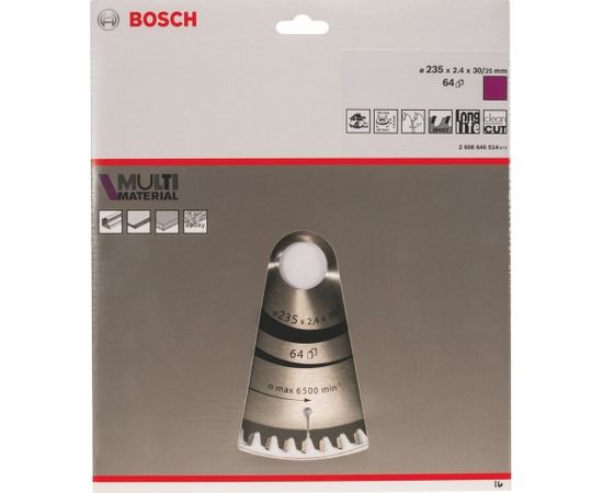 Bosch Circular Saw Blade Multi 235x30mm