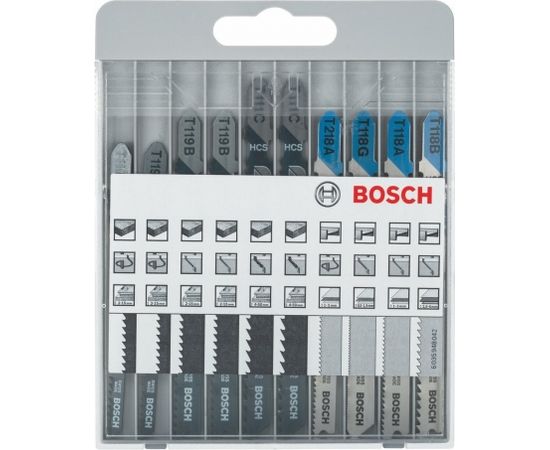 Bosch Jigsaw blade X-Pro LineSTS 10 pcs