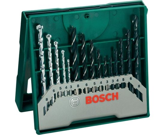 Bosch Mini X-Line drill set - 15 parts