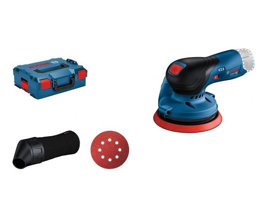 Bosch Cordless eccentric sander GEX 12V-125 Professional solo, 12 volt (blue/black, without battery and charger, L-BOXX)