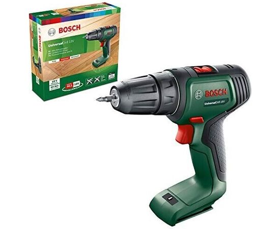 Bosch Cordless Drill UniversalDrill 18V (green/black, without battery and charger)