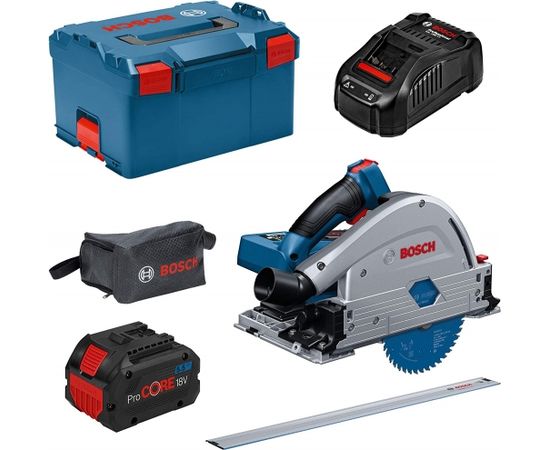 BOSCH GKT 18V-52 GC 2x 5.5Ah FSN L-BOXX - 0615990M0A rokas ripzāģis