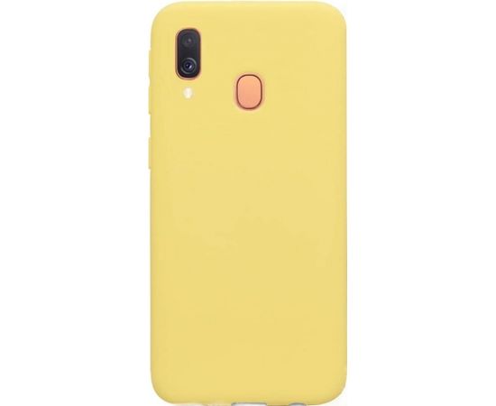 Evelatus  
       Samsung  
       A40 Soft Touch Silicone 
     Yellow