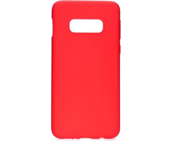 Evelatus  
       Samsung  
       Galaxy S10e Soft case with bottom 
     Red