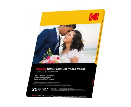 Kodak Ultra Prem Photo 280g 10.4 mil Glossy 5/7x20