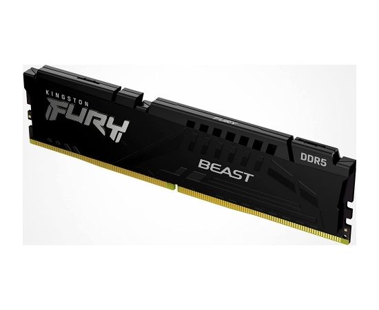 Kingston Fury DDR5 16GB - 5600 - CL - 36 - Single-Kit - DIMM - KF556C36BBE-16, Beast, black