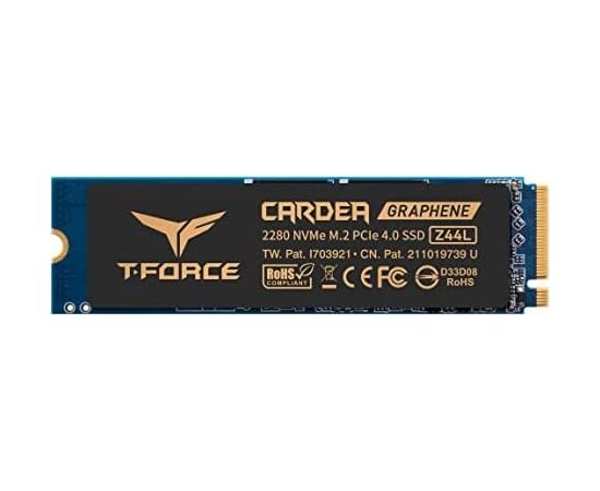 Team Group TEAMGROUP TM8FP7001T0C311 SSD Cardea Zero Z440 1TB M2 PCIe Gen4 x4 NVMe 5000/4400 MB/s