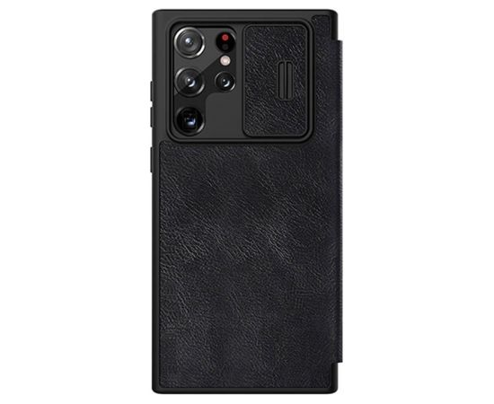 Nillkin Qin Leather Pro case for SAMSUNG S22 Ultra (black)