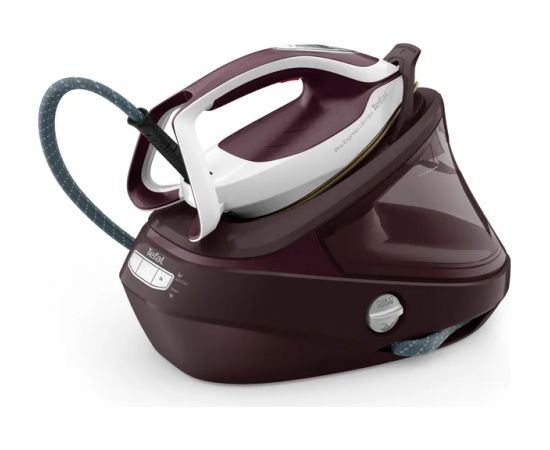 TEFAL Steam Station Pro Express GV9721E0 3000 W, 1.2 L, 7.9 bar, Auto power off, Vertical steam function, Calc-clean function, Burgundy, 170 g/min