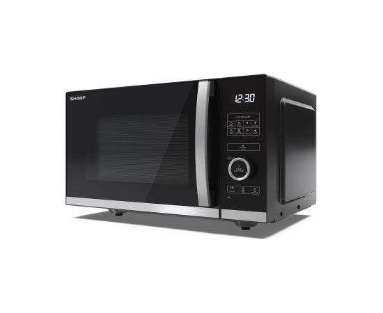 Sharp Mikroviļņu krāsns YC-QS254AE-B Free standing, 25 L, 900 W, Black