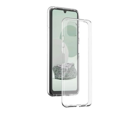 Samsung Galaxy A22 5G Silicone Cover By BigBen Transparent