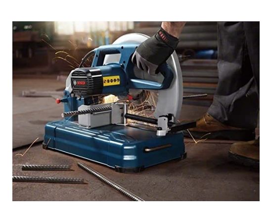 Bosch Metal cutting saw GCO 14-24 J Professional, chop and miter saw (blue, 2400 watts)