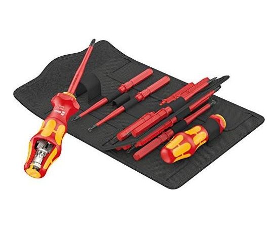 Wera Kraftform Kompakt Turbo i 1 - Screwdriver set with interchangeable blades