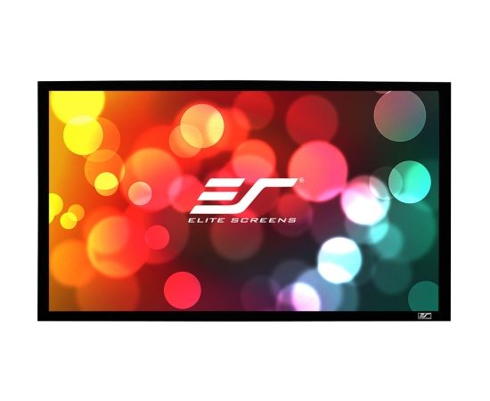 Elite Screens SableFrame Series ER120WH1 Diagonal 120 ", 16:9, Viewable screen width (W) 266 cm, Black