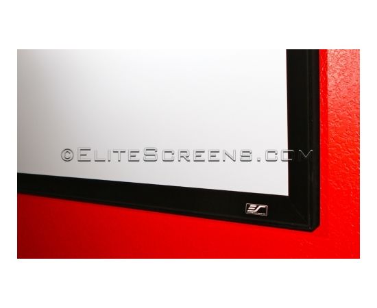 Elite Screens SableFrame Series ER120WH1 Diagonal 120 ", 16:9, Viewable screen width (W) 266 cm, Black