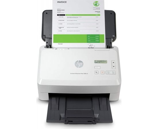 HP Scanjet Enterprise Flow 5000 s5 600 x 600 DPI Sheet-fed scanner White A4, Feed Scanner