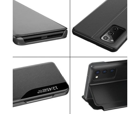 Mocco Smart Flip Cover Case Чехол Книжка для телефона Samsung Galaxy A42 5G / Черный