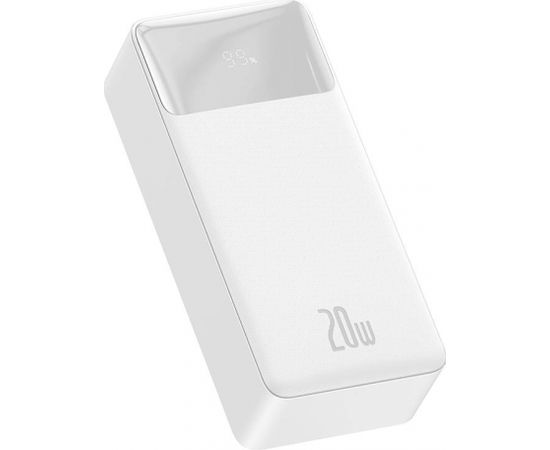 Powerbank Baseus Bipow 30000mAh, 20W (white)