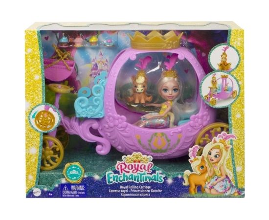 Mattel - Royal Enchantimals Royal Rolling Carriage Accessory