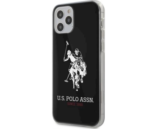 3MK U.S. Polo USHCP12LTPUHRBK Big Horse Cover Чехол для Apple iPhone 12 Pro Max Черный