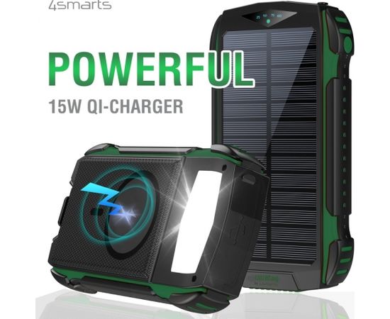 4smarts 4smart Solar Power Bank Переносная зарядная батарея UltiMag 20000 mAh