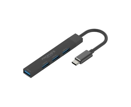 PROMATE LiteHub-4 USB-C Hub 3x USB 2.0 / 1x USB 3.0