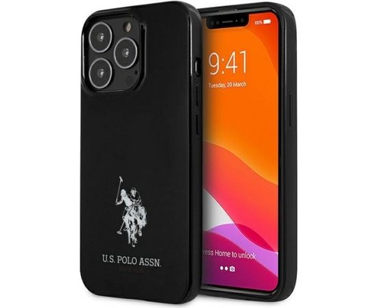 3MK US Polo USHCP13XUMHK Back Case Чехол для телефона Apple iPhone 13 Pro Max Черный