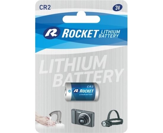 Rocket CR2 Blistera iepakojumā 1gb.