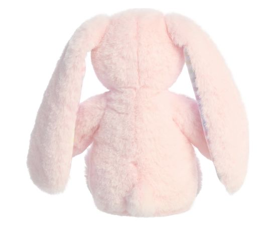 AURORA Rainbow Gingham Bunnies Plīša rozā trusis, 18 cm