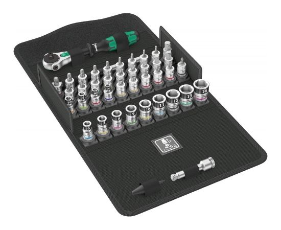 Wera Zyklop Speed Ratchet Set 8100 SA All-in - 1/4 - 42-Piece - Tool Set