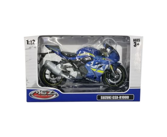 MSZ Miniatūrais modelis - SUZUKI GSR-R1000, mērogs 1:12