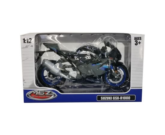 MSZ Miniatūrais modelis - SUZUKI GSR-R1000, mērogs 1:12