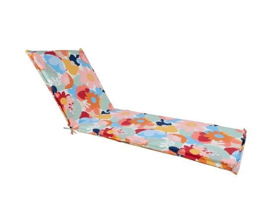 Cushion for chair NORDIC FLOWER 55x190x5cm