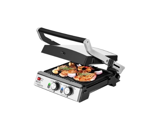 ECG KG 2033 Duo Grill & Waffle, 2000W, 4 working positions, 2 independent thermostats / ECGKG2033