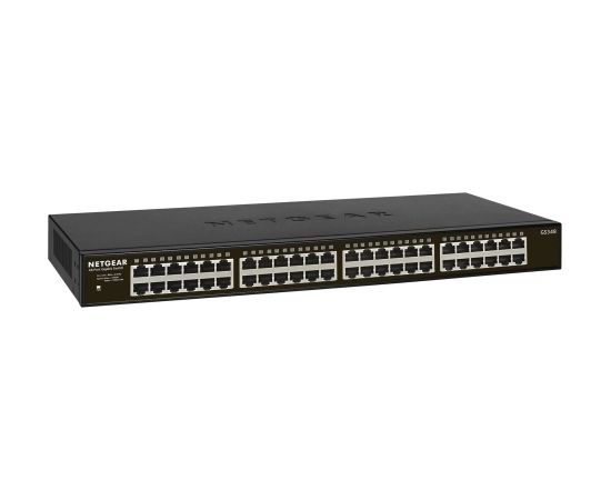 NETGEAR GS348 Unmanaged Gigabit Ethernet (10/100/1000) 1U Black