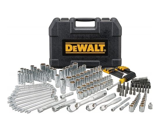 DeWALT DWMT81534-1 Metr./U.S. standarta 1/4” 3/8” 1/2” kompl. 205 gab.