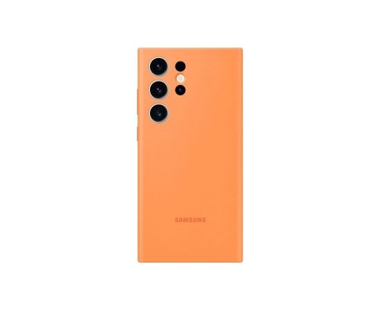 Samsung Galaxy S23 Ultra Silicone Cover Orange