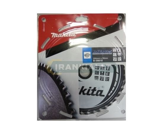 Griešanas disks kokam Makita MAKBLADE PLUS; 250x2,8x30,0 mm; Z40; 20°