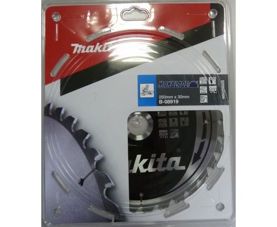 Griešanas disks kokam Makita; 250x2,4x30,0 mm; Z32; 5°