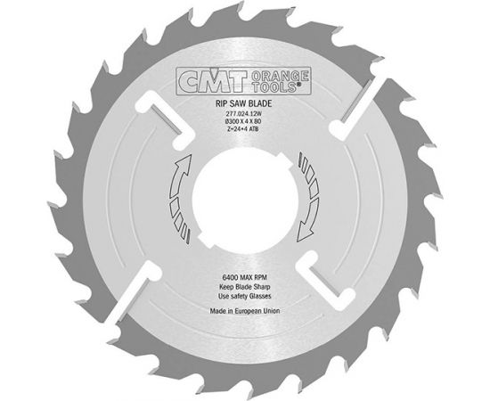 Griešanas disks kokam CMT 277; 350x4,2x30; Z24; 18°