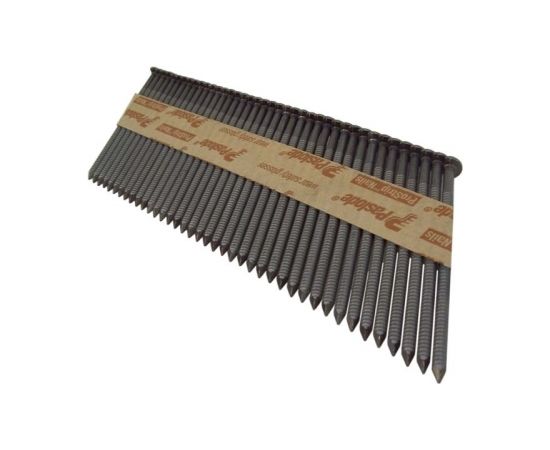 Naglas Paslode; 2,8x63  mm; 34°;6000 gab.; melnas; rievotas