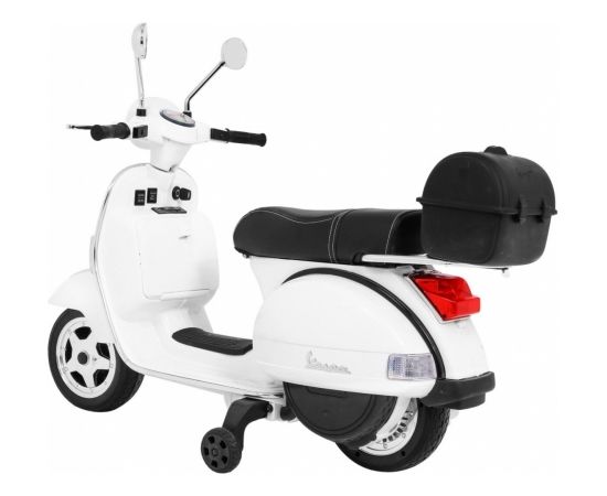 Bērnu motorolleris "Vespa", balts