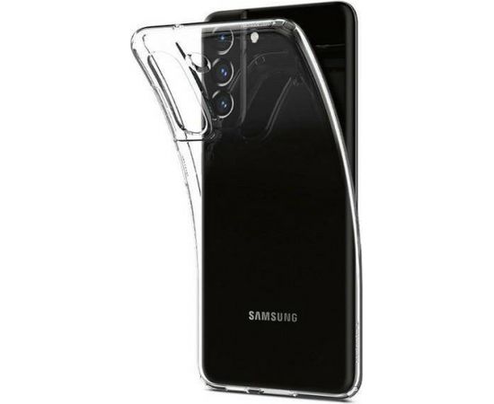 Fusion Precise Case 2mm izturīgs silikona aizsargapvalks Samsung G990 Galaxy S21 FE caurspīdīgs