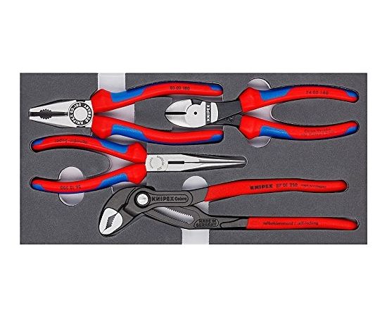 Knipex Basic 002001V15 - 4-parts set