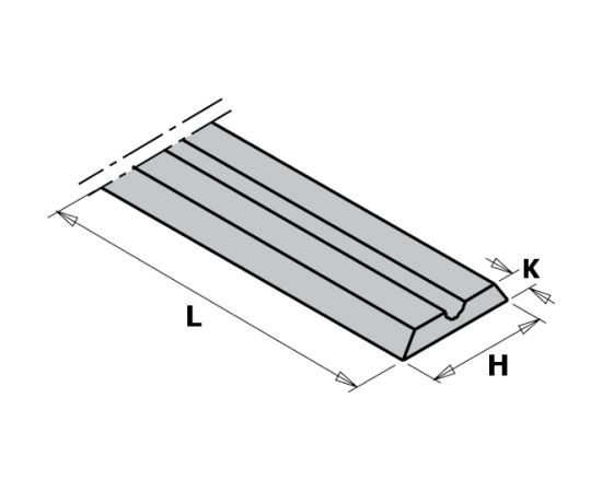 Ēveles asmeņi CMT 790.992.00; 92x5,5x1,1 mm; HWM; 10 gab.